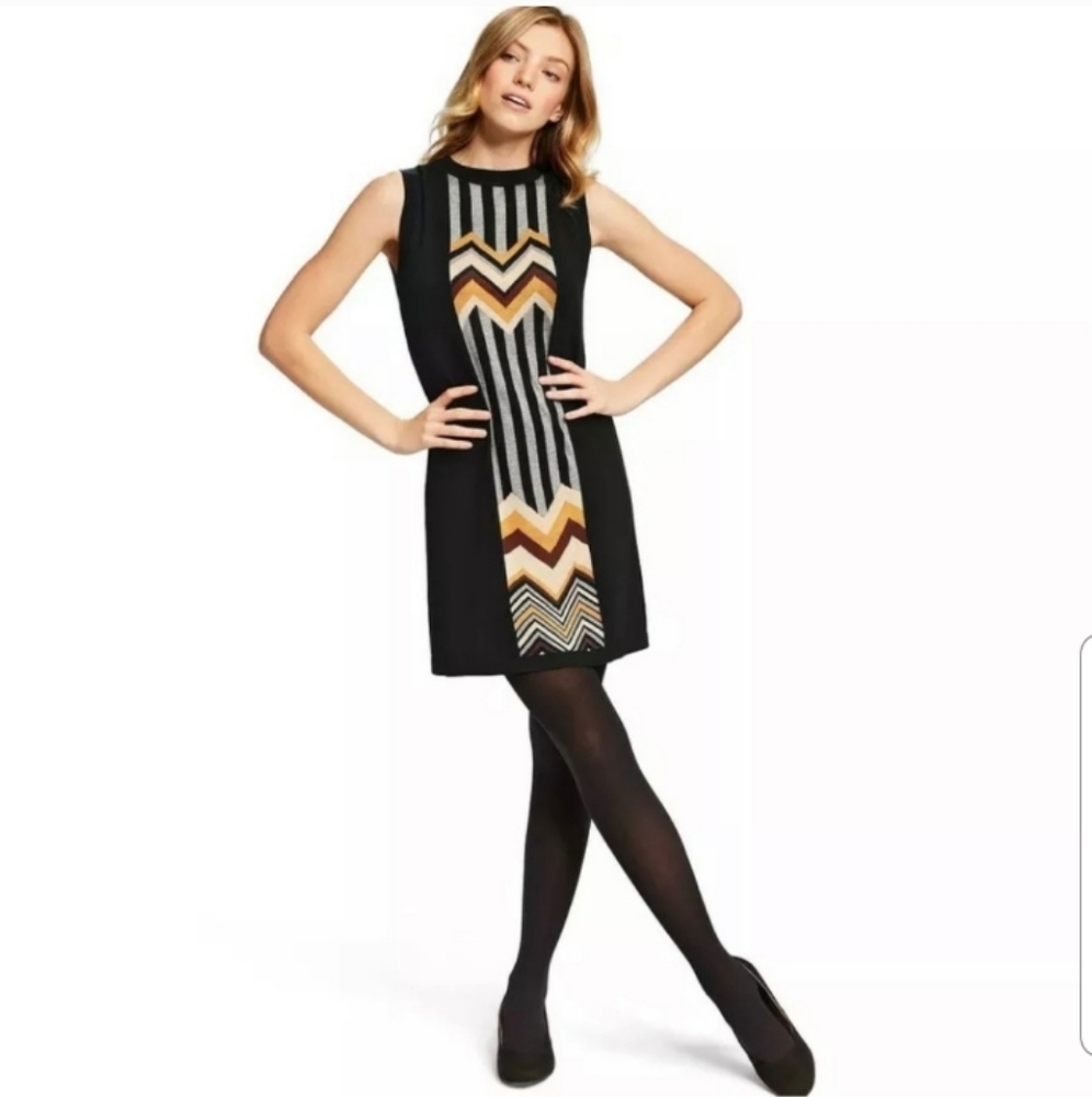 Missoni for Target Zigzag Stripe Sleeveless Sweater Dress XS